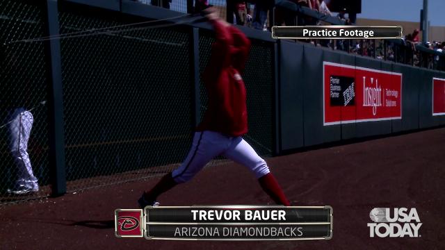 Trevor Bauer Indians Yes GIF