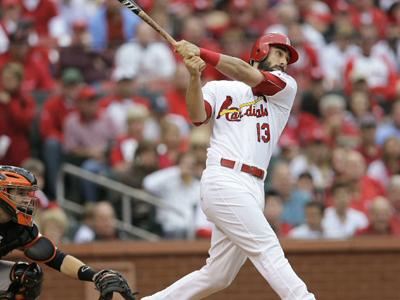 Cardinals Beat Rain and Giants for 2-1 Lead in N.L.C.S. - The New