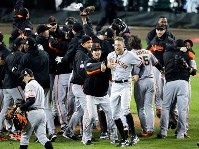 Gray S.F. Giants Buster Posey Jersey - 2012 World Series