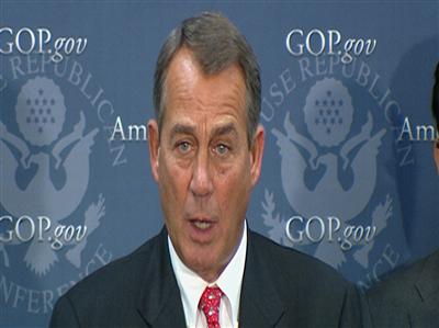 White House rejects Boehner's 'fiscal cliff' Plan B
