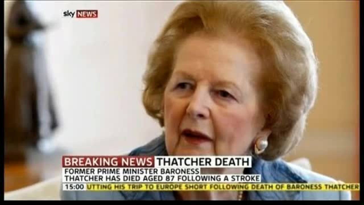 Mixed Views Of Thatcher In The Uk
