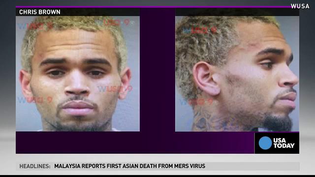 Chris Brown Mugshot Released As He Sits In Jail 