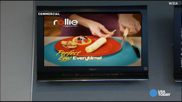 Rollie Eggmaster gadget puts food on a stick