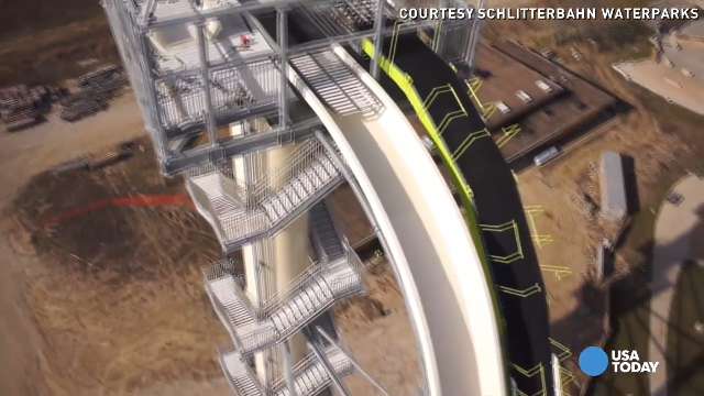 World's tallest water slide to open in late June