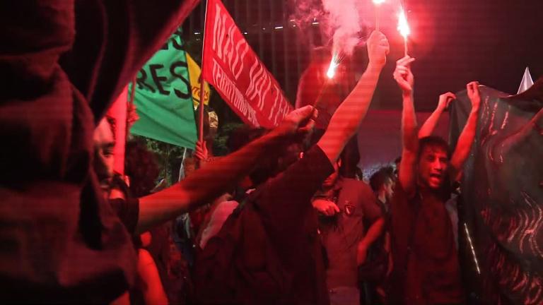 Protests Strikes Hit Brazil 28 Days From World Cup 