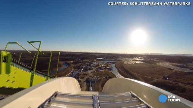 World's tallest water slide to open in late June