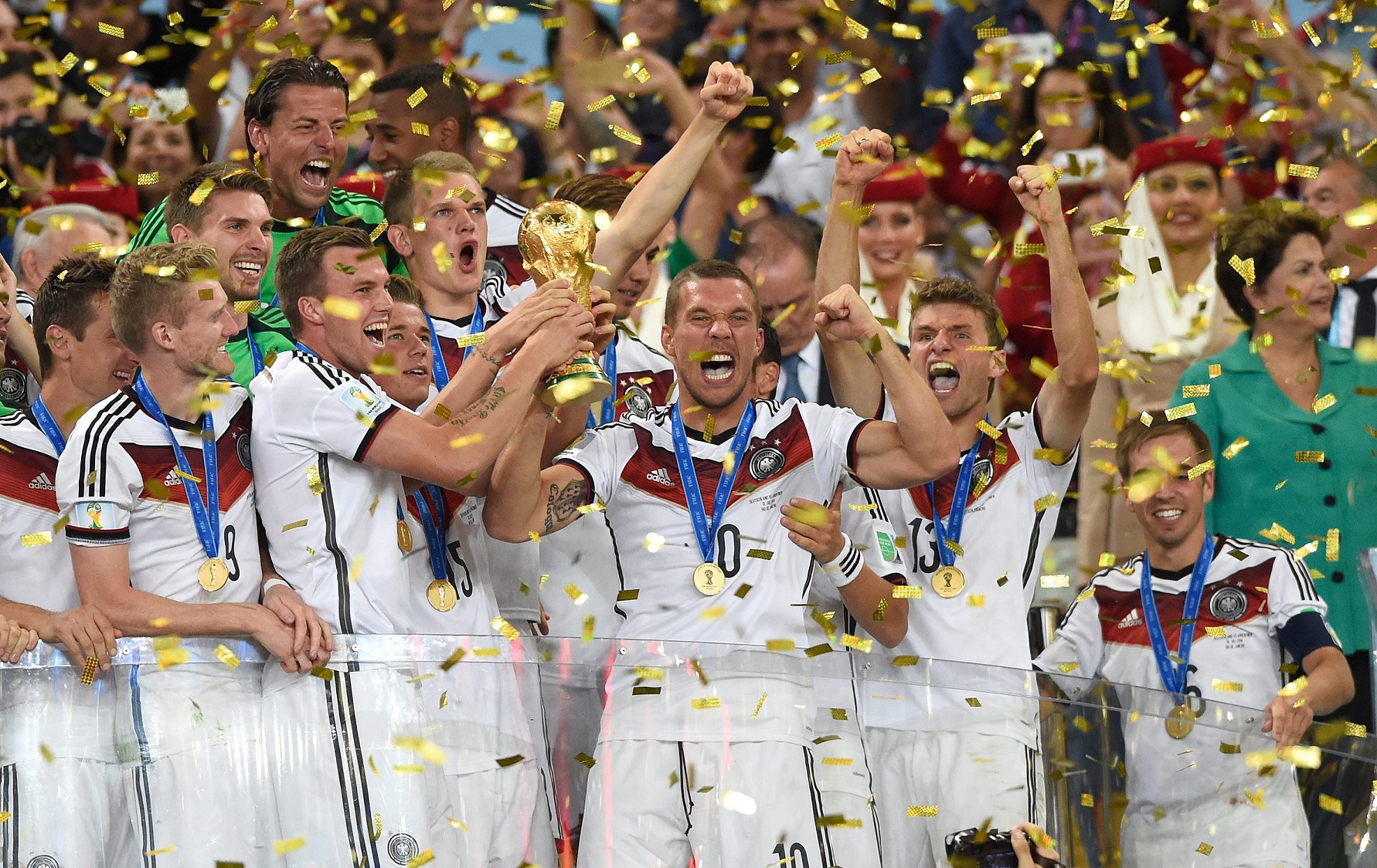 2014 World Cup final Germany wins its fourth title