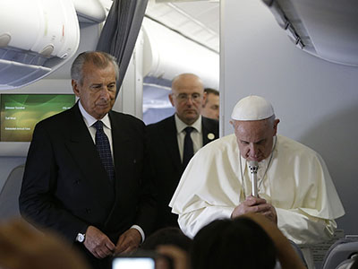 Raw: Pope prays for AP journalist and translator
