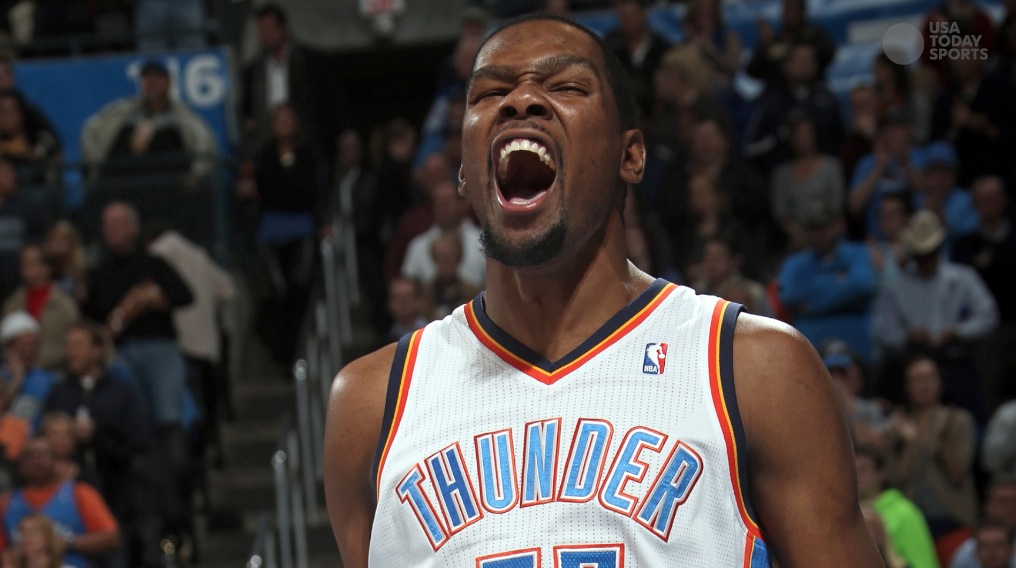 kevin durant yelling