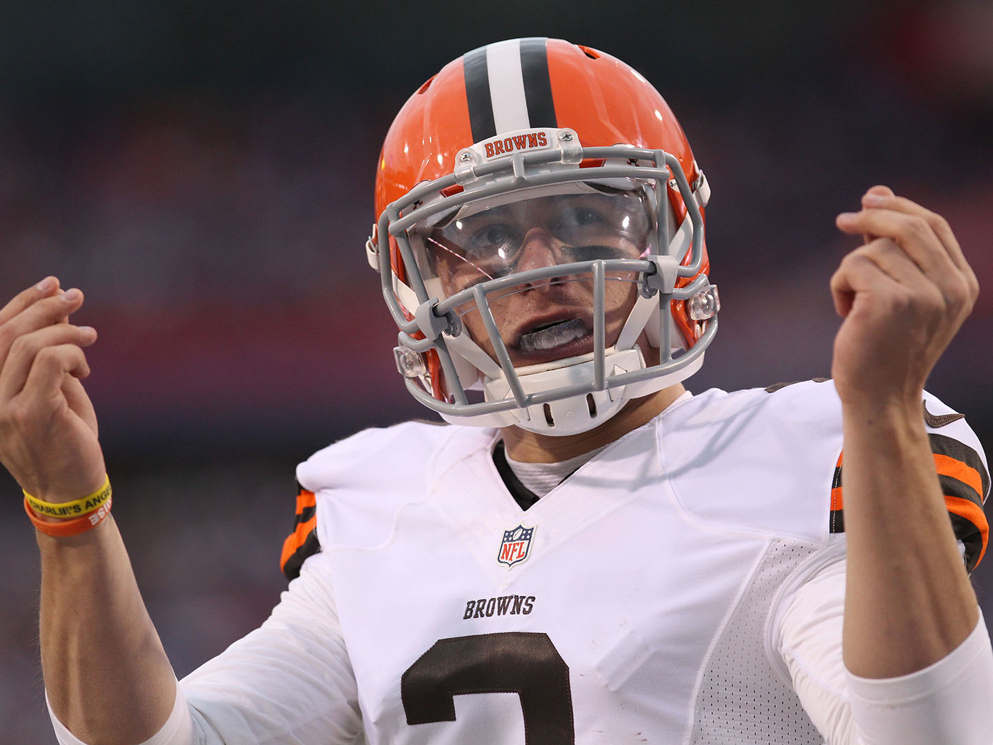 CBS Sports - LeBron James is pumped for the Cleveland Browns!