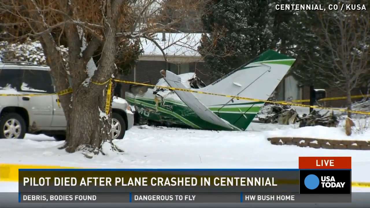 Pilot Killed After Plane Crashes Near Colorado Home