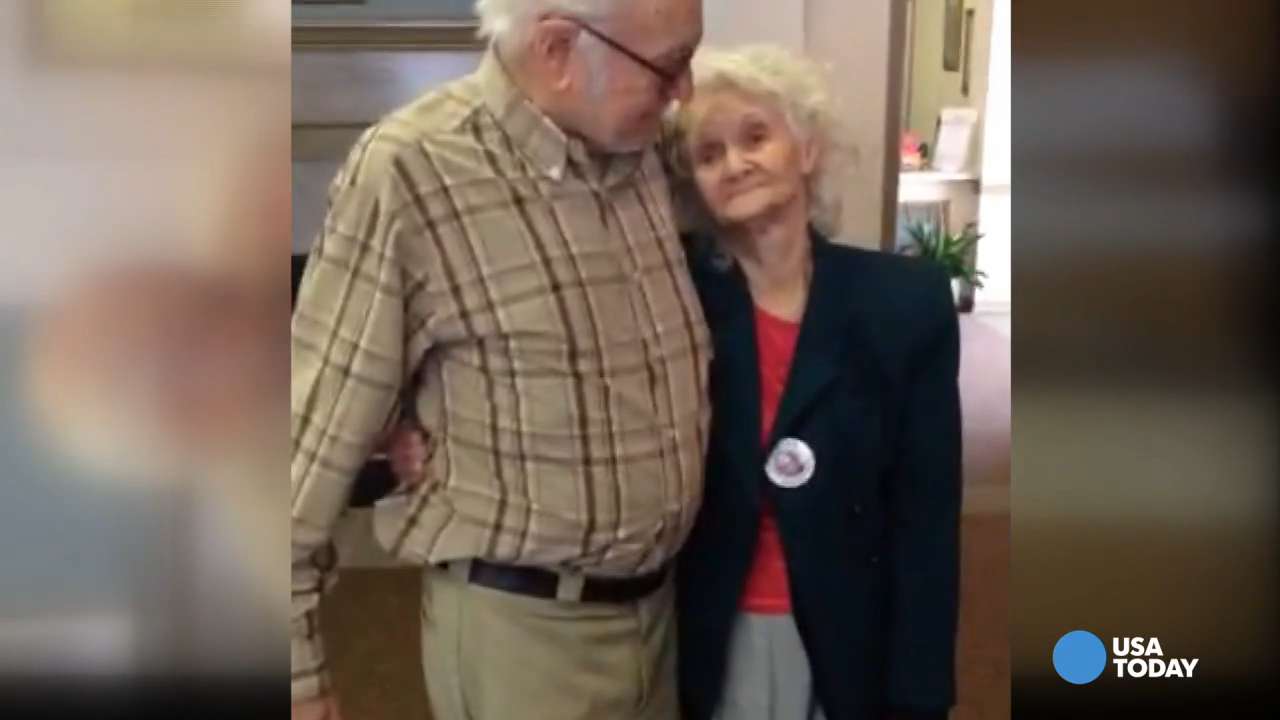 73 Years After Birth Son Kisses Mom For First Time