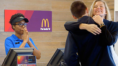 McDonald's: 'Lovin' Pays'