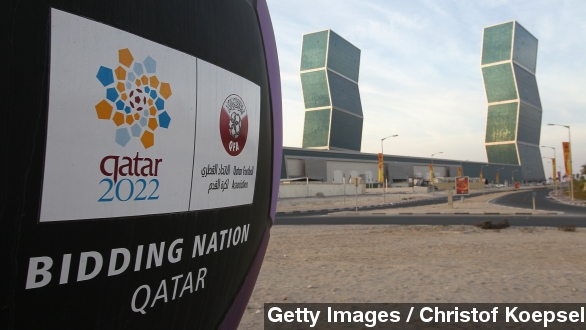 Qatar world cup feeling heat, not for human rights abuses