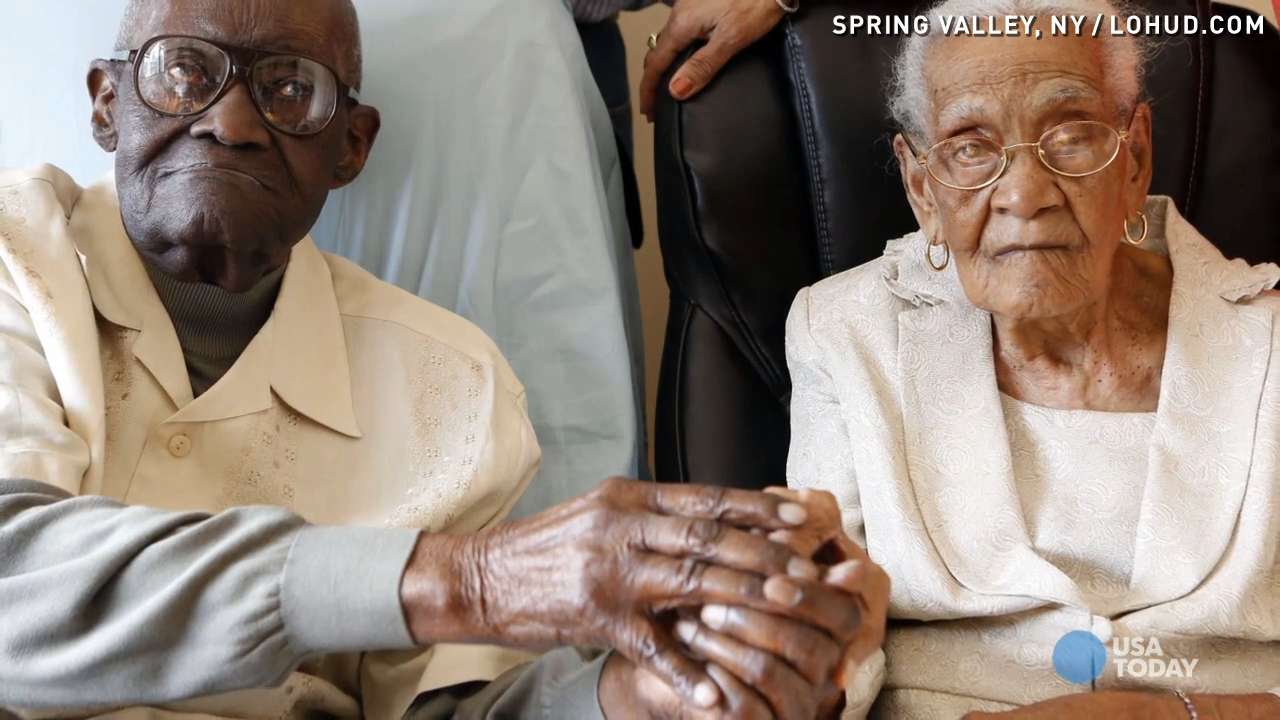 Centenarians celebrate 82 years of marriage picture