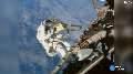 NASA astronauts make spacewalk look like cakewalk