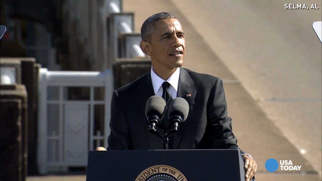 Obama tells Selma crowd: Our march is not yet finished