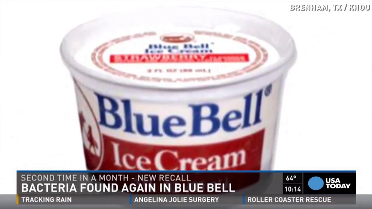 Blue Bell Recalls More Ice Cream Over Listeria 3858
