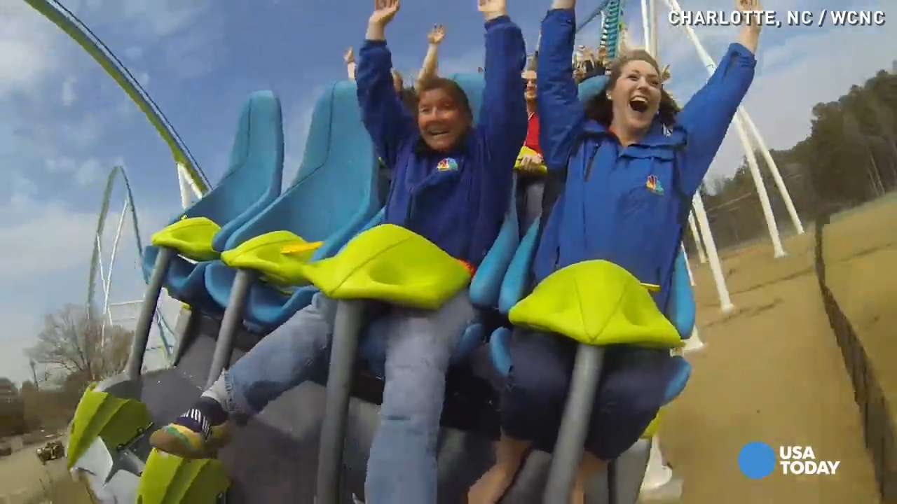 Take a furious ride on Fury 325 roller coaster