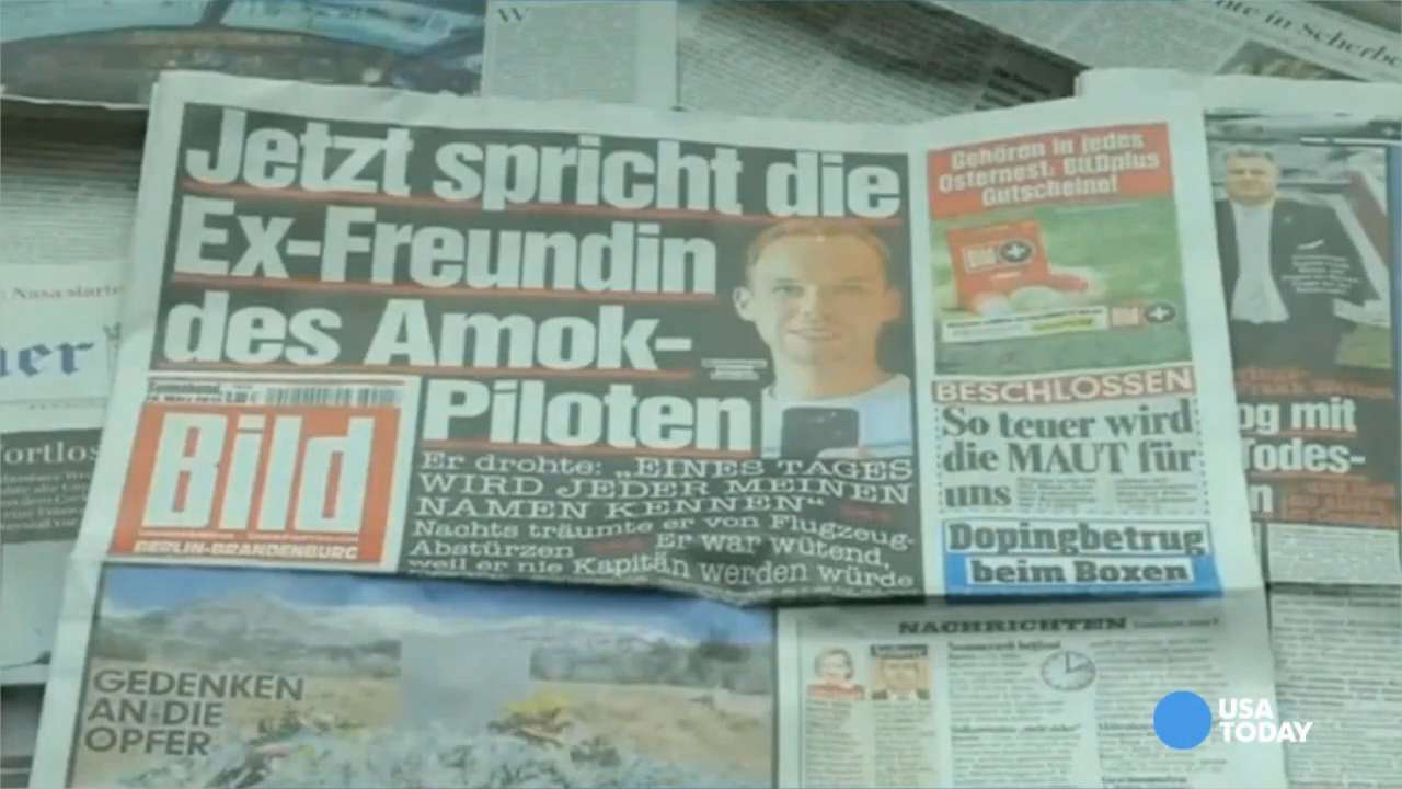 Co-pilot vowed to do something, ex tells German media