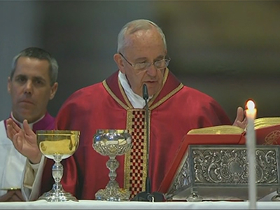 Raw: Pope leads Good Friday service