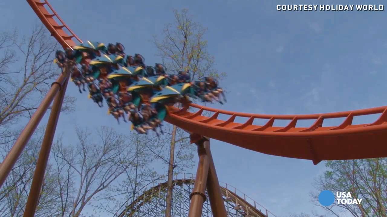 Thunderbird is nation s first launched wing coaster