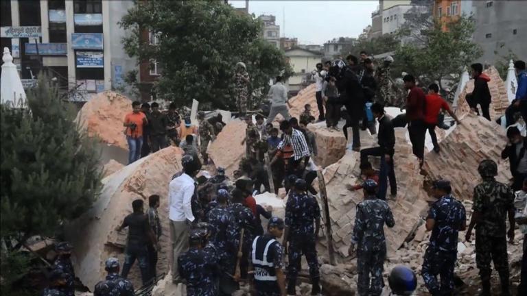 More than 1,400 dead as magnitude-7.8 quake rocks Nepal