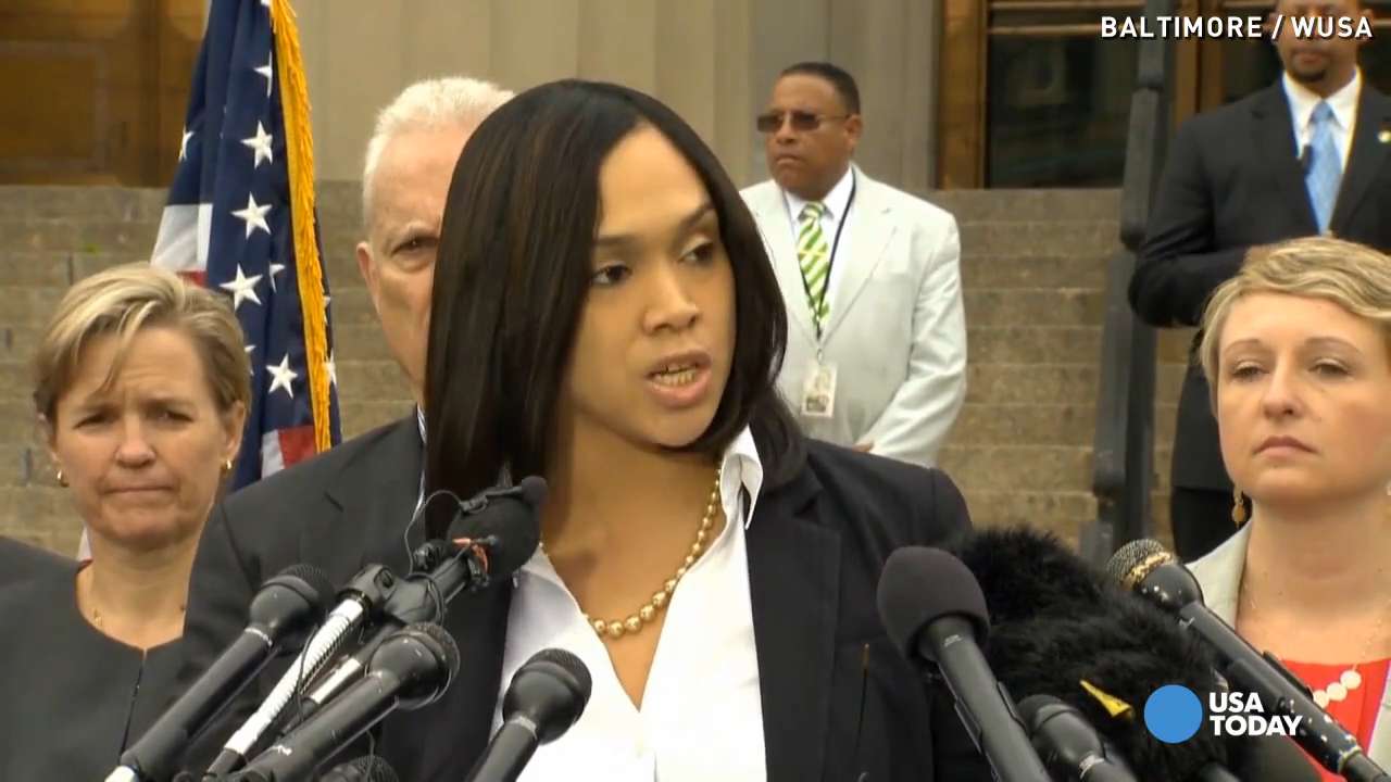 Prosecutor Marilyn Mosby Praised By Baltimore Residents