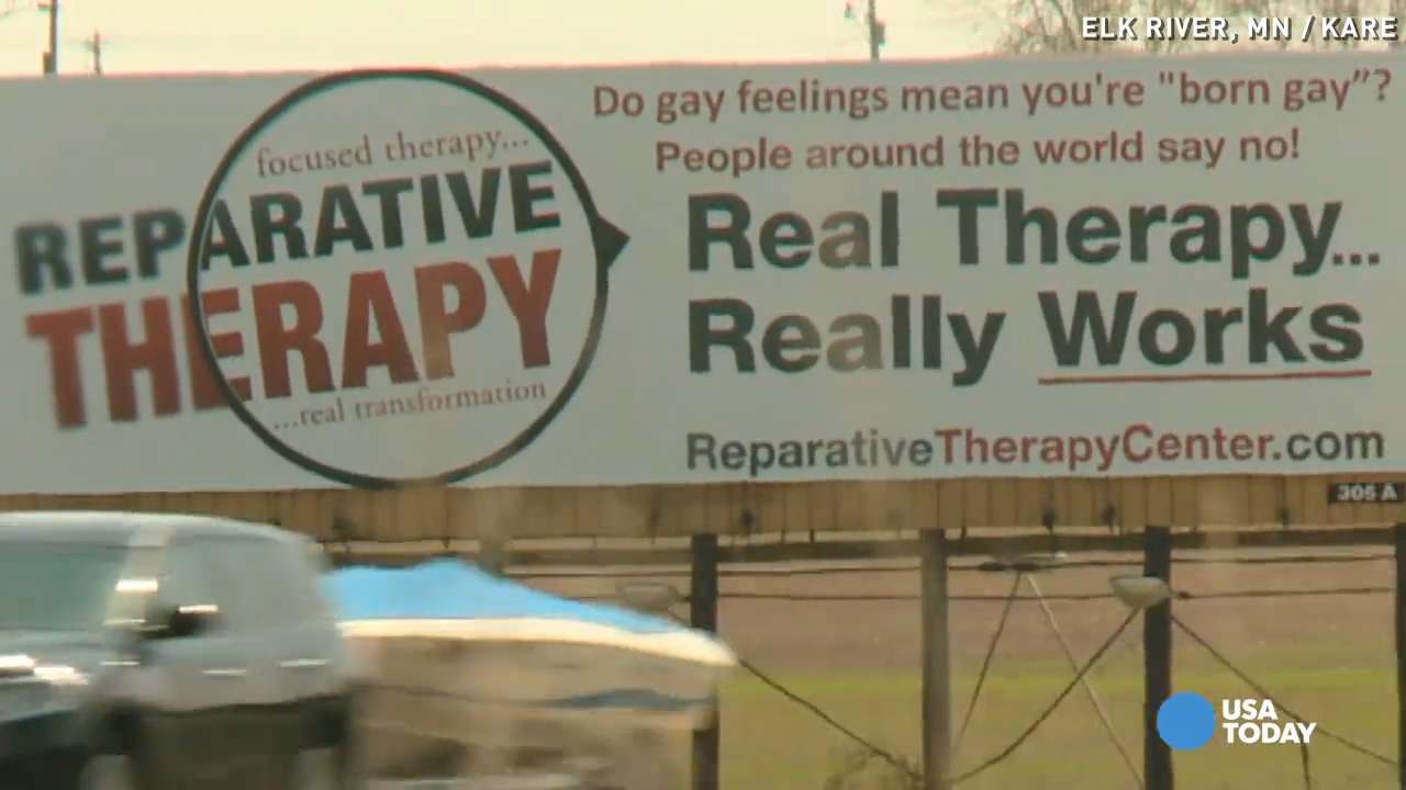 Billboard For Gay Conversion Therapy Prompts Protest