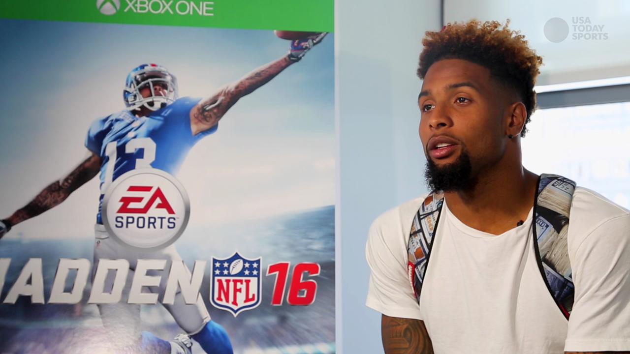 Madden cover winner Odell Beckham Jr.