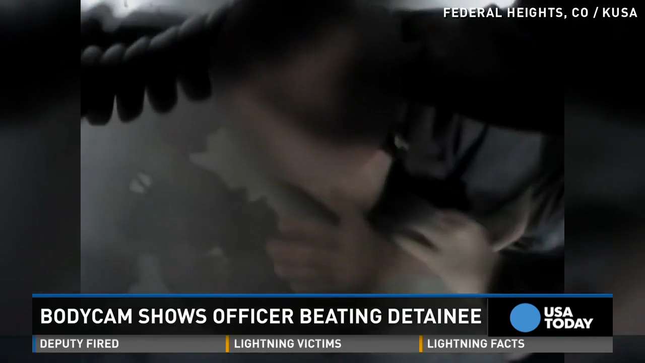 Body Cam Shows Officer Beating Detainee