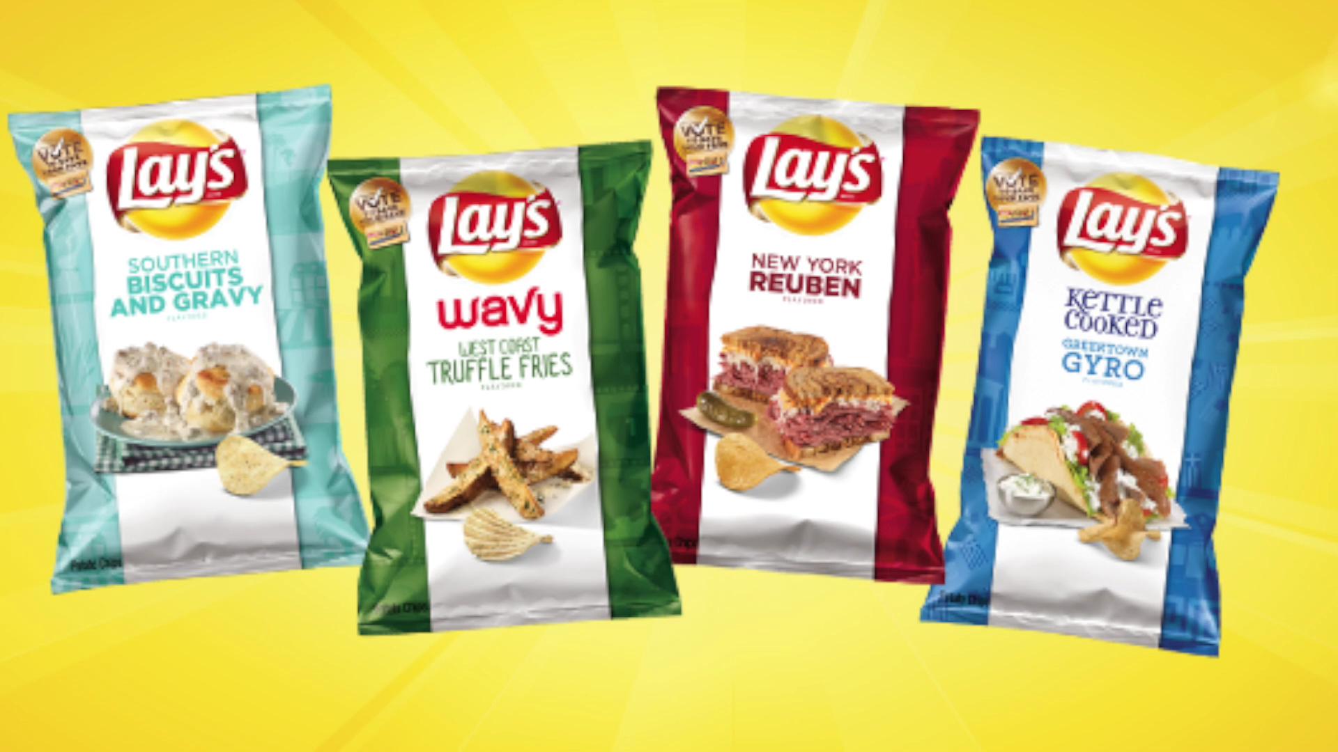 Lay's reveals 4 new flavor finalists