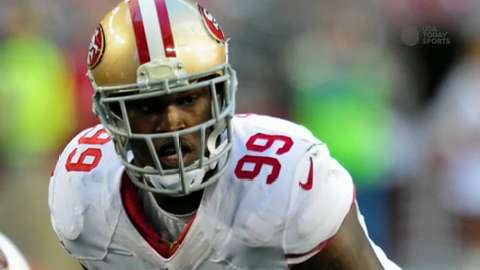 49ers' Aldon Smith takes plea on gun, DUI charges