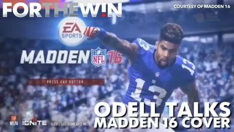 Odell Beckham Jr. talks Madden cover