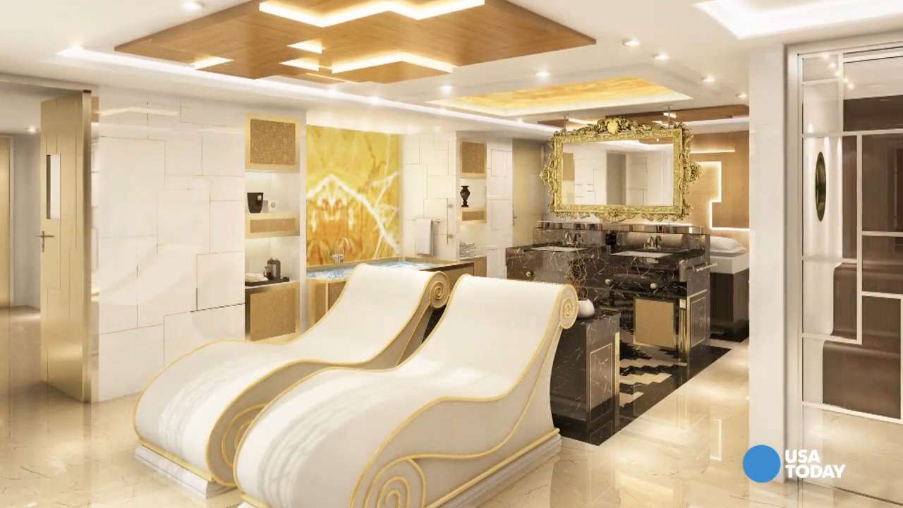 Live the suite life on this luxurious cruise ship