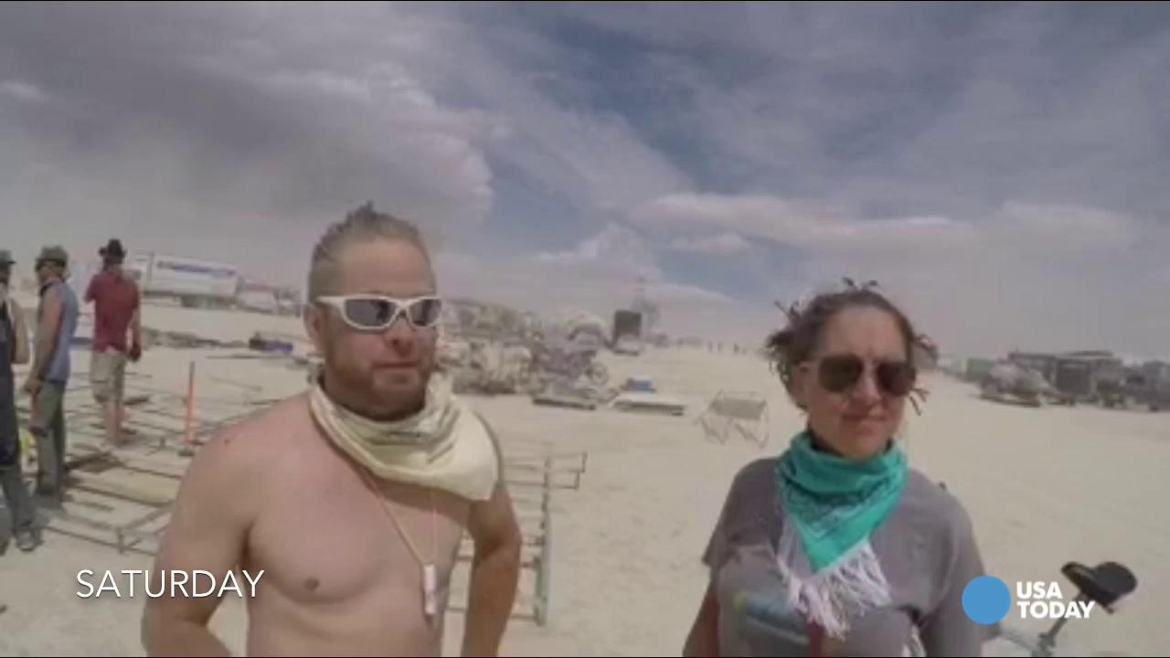 Burning Man Wednesday Dust Advisory