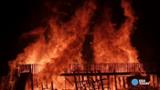 Burning Man's 60-foot 'Man' burns