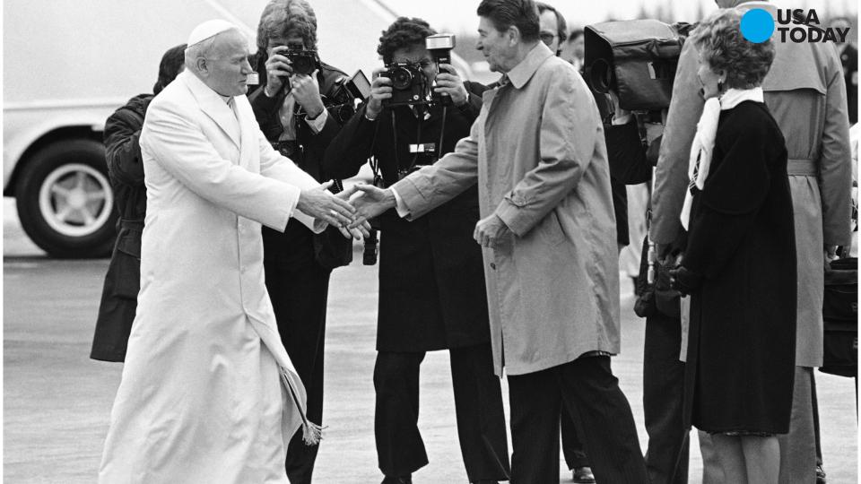 The Pope and Presidents, a history of meetings