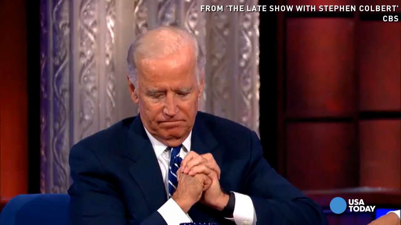 Joe Biden Gets Emotional Remembers Son On Late Show 4812
