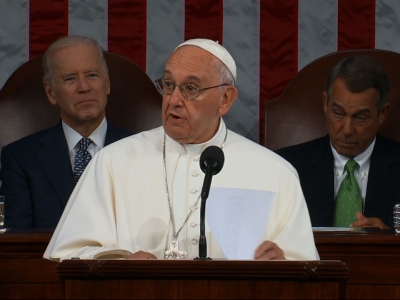 Pope Francis Delivers Historic Speech To Congress