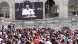 Sights and sounds of Pope Francis on Capitol Hill