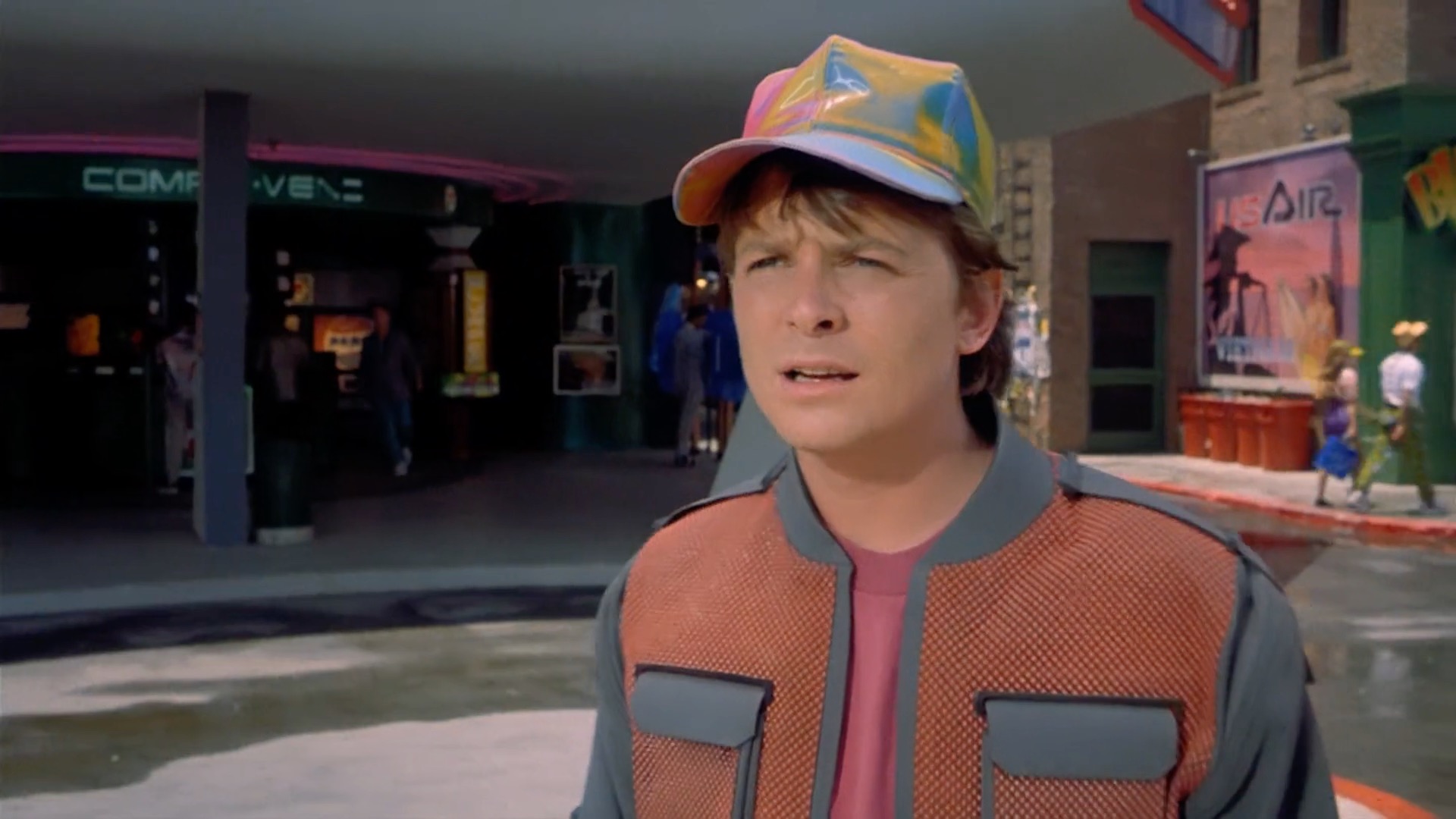 Michael J. Fox creates 'Back To The Future' goalie mask with