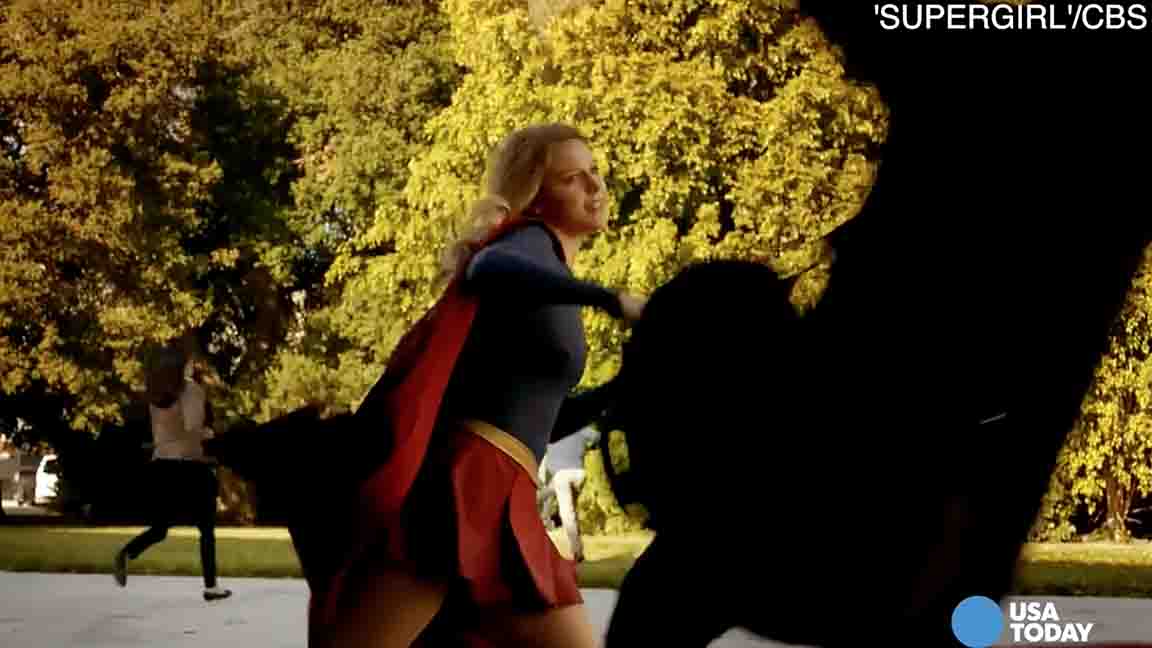 Behind The Scenes With Supergirl 5731