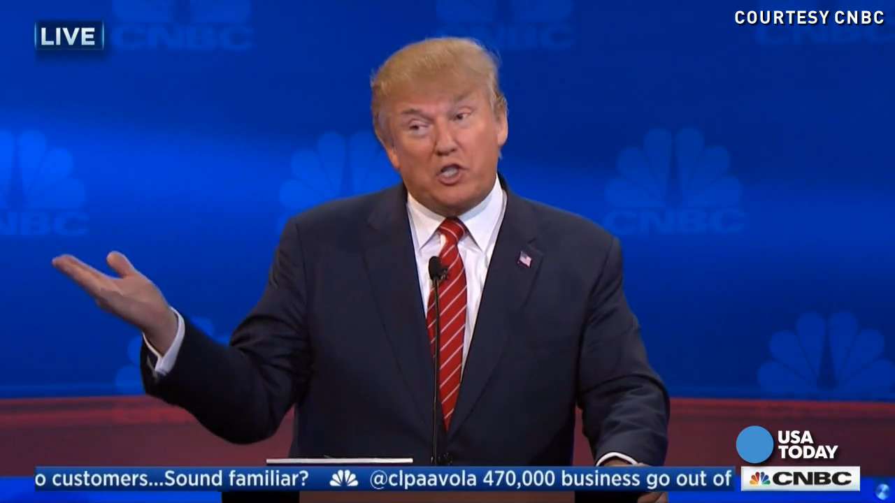 Donald Trump Not Happy With Cnbcs Nasty Questions 2733