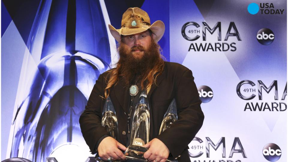 After CMAs performance, Chris Stapleton tops Billboard chart