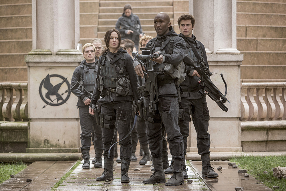 Jennifer Lawrence & The Hunger Games: Mockingjay Part 2 Cast in London