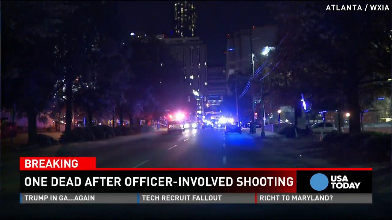 1 dead in Atlanta police shooting near hotel