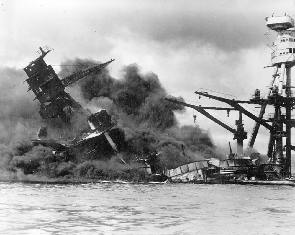 The attack on Pearl Harbor, a day never to be forgotten