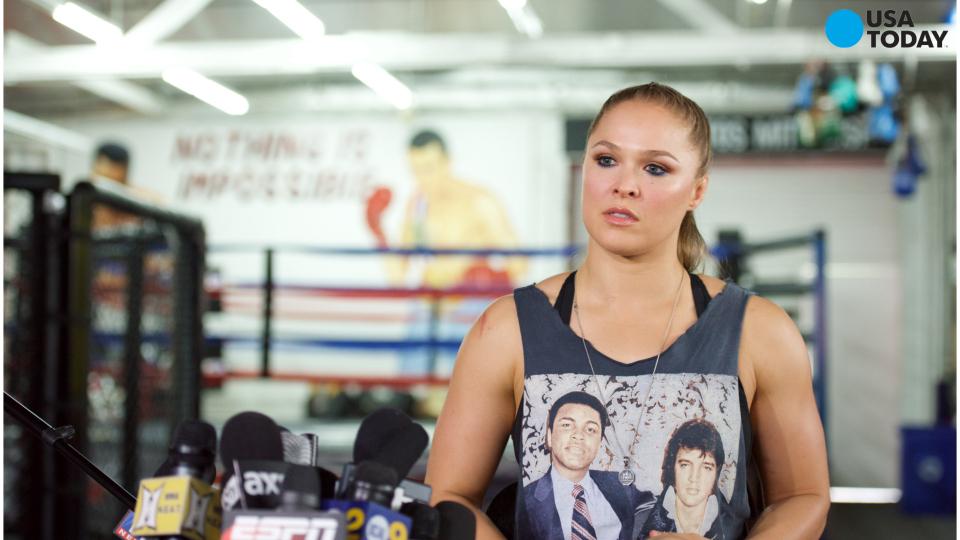 Ronda Rousey having hard time eating after loss to Holly Holm