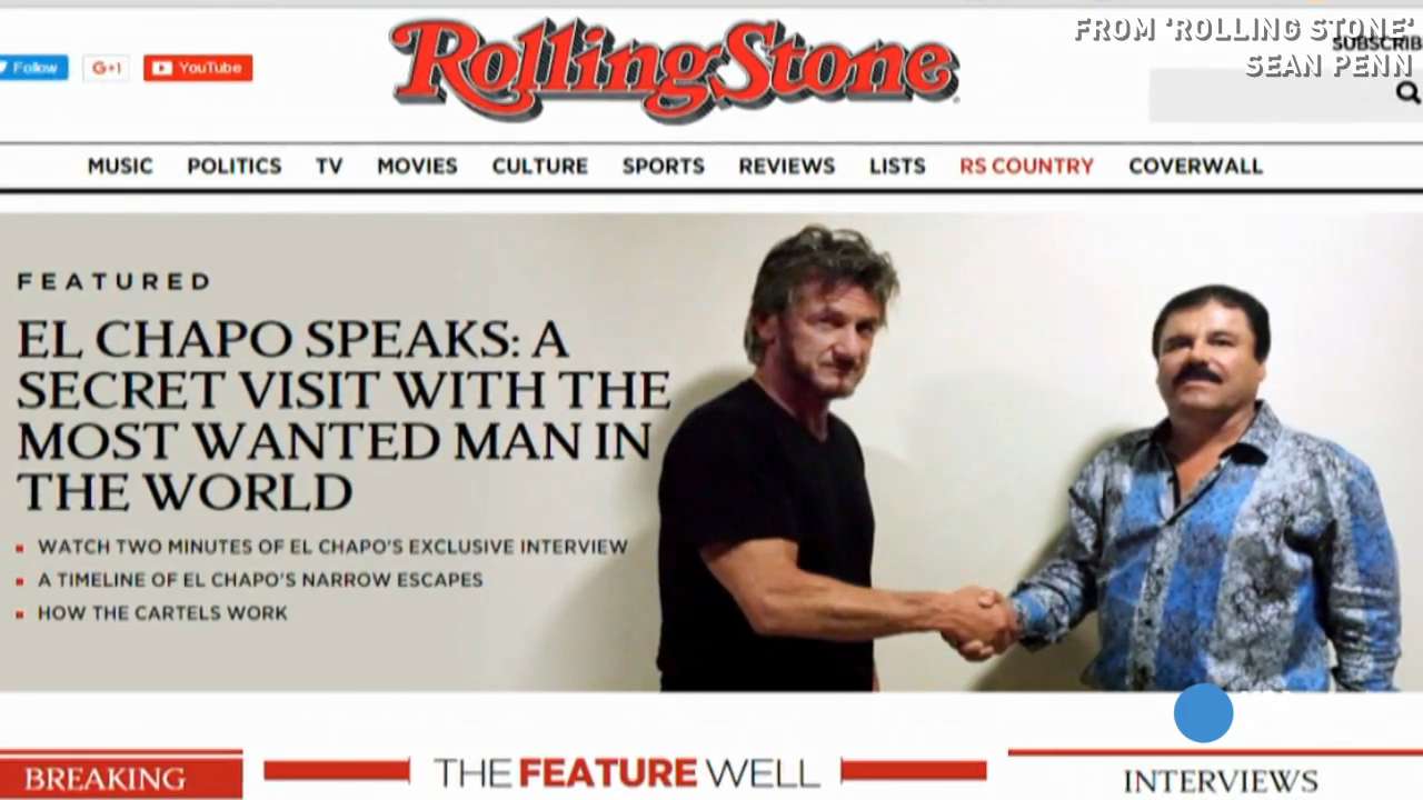 Rolling Stone Stirs Controversy With Drug Lord Interview